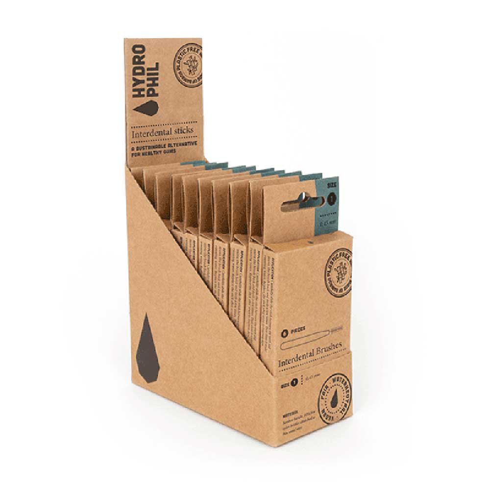 Interdental brush 0.45 mm ISO 1 Hydrophil 6pack Interdental brush 0.45 mm ISO 1 Hydrophil 6pack