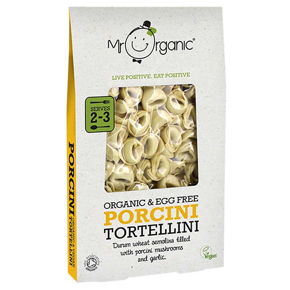 Organic Porcini Tortellini Mr Organic 250g Organic Porcini Tortellini Mr Organic 250g