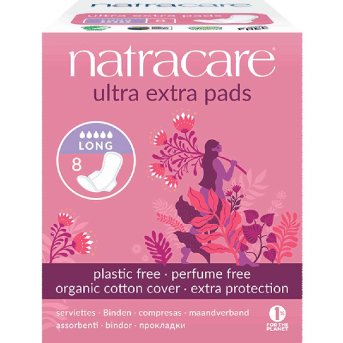 Ultra Extra Pads - Long Natracare 8