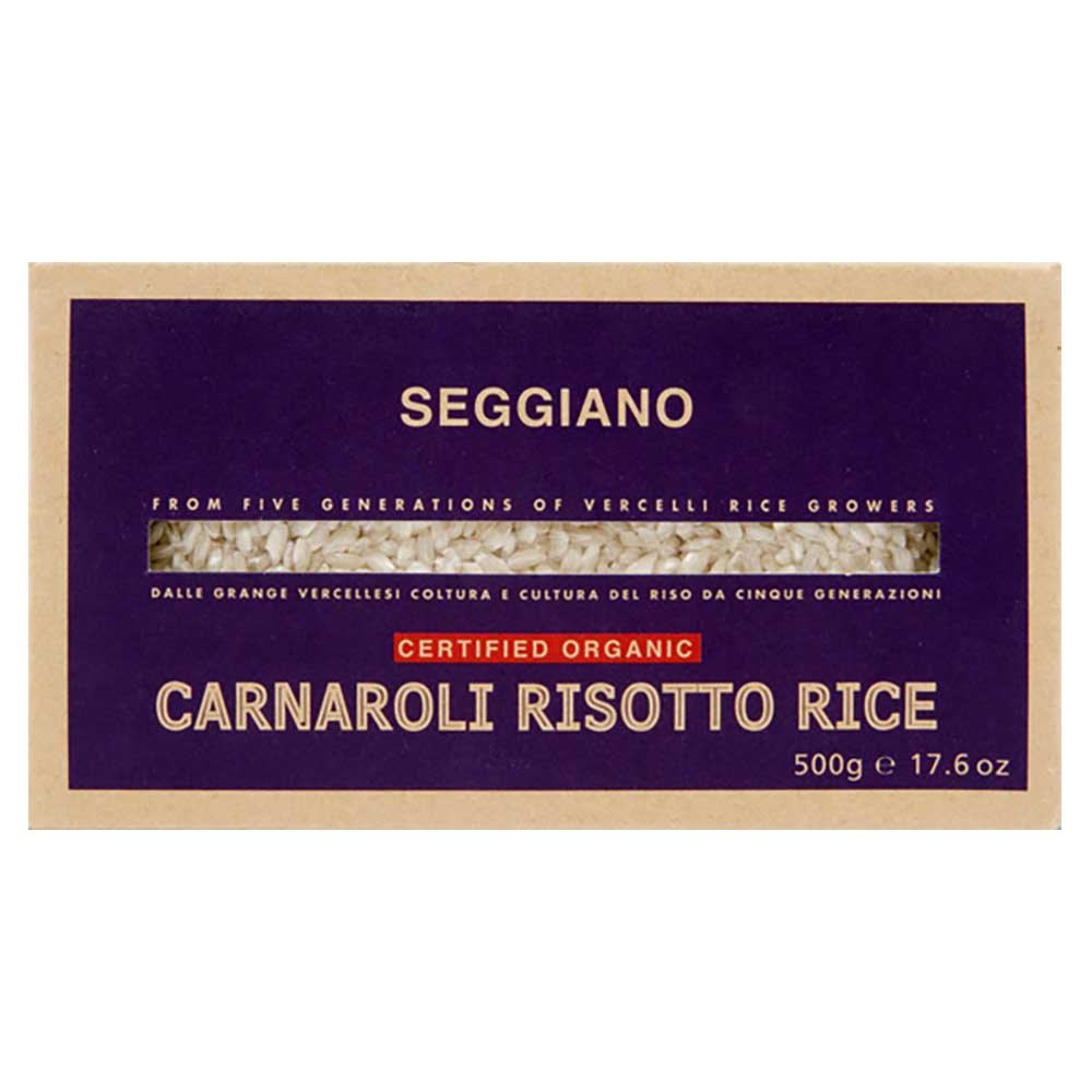 Organic Carnaroli Risotto Rice Seggiano 500g Organic Carnaroli Risotto Rice Seggiano 500g