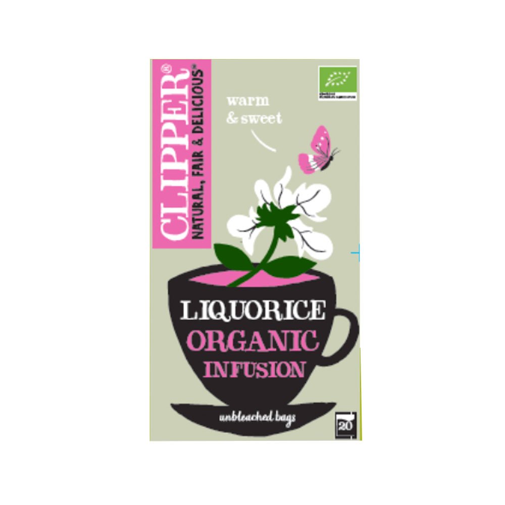 Organic Liquorice Infusion Clipper 20bgs