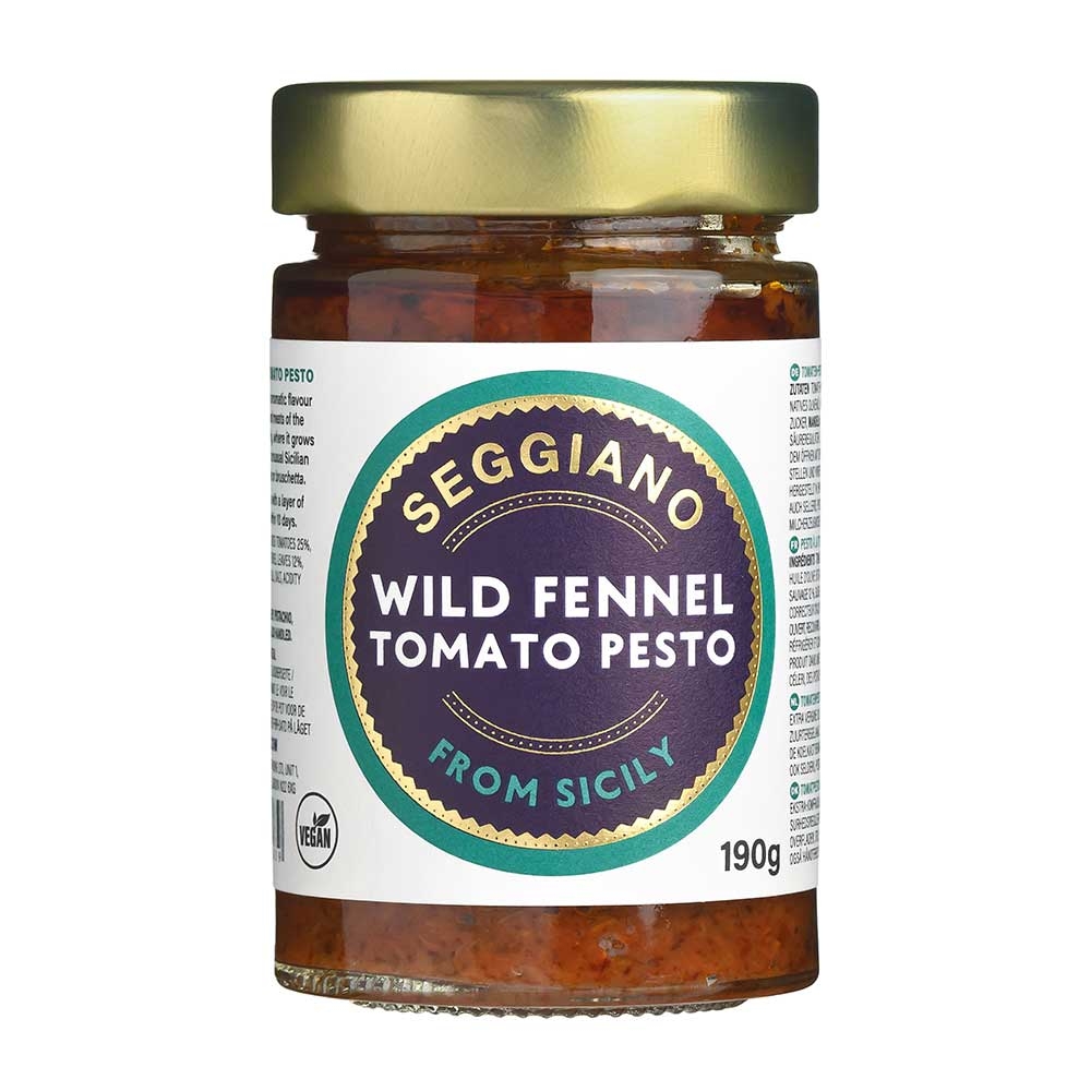 Wild Fennel Tomato Pesto Seggiano 6x190g