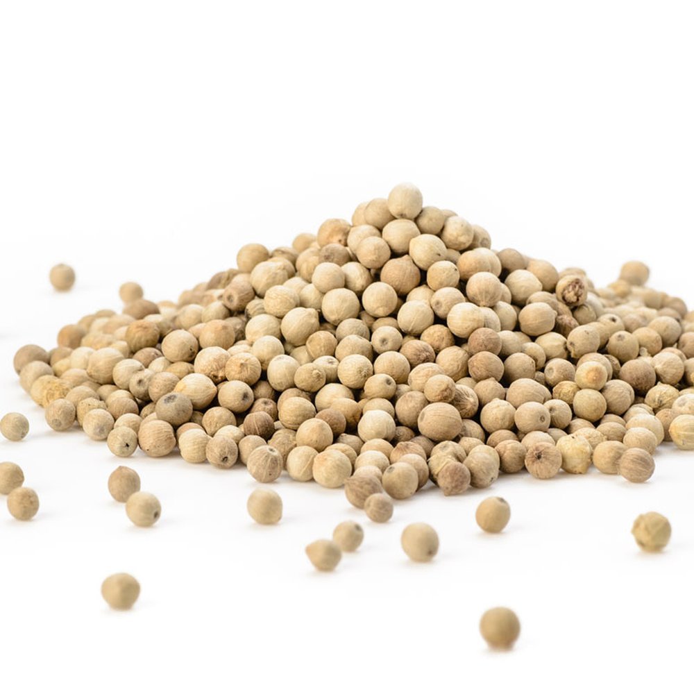 Peppercorns White Infinity Foods 1kg Peppercorns White Infinity Foods 1kg