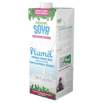 Organic Soya Drink Plamil 8x1l