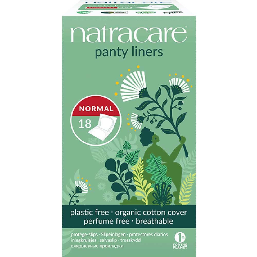 Wrapped Normal Panty Liners Natracare 18 Wrapped Normal Panty Liners Natracare 18