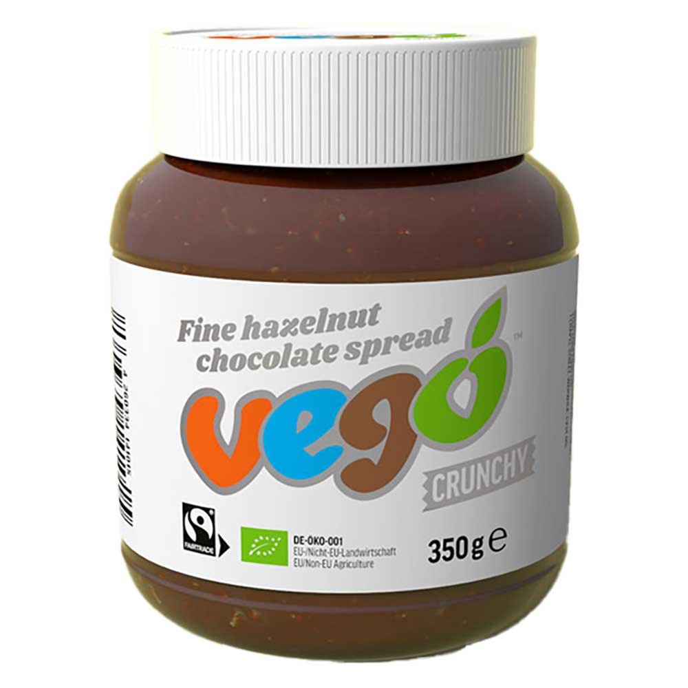 Organic Crunchy Hazelnut Chocolate Spread Vego 350g Organic Crunchy Hazelnut Chocolate Spread Vego 350g