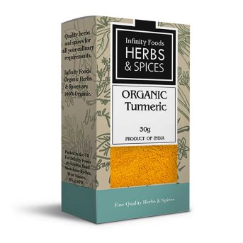 Organic Ground Turmeric Infinity Foods 30g