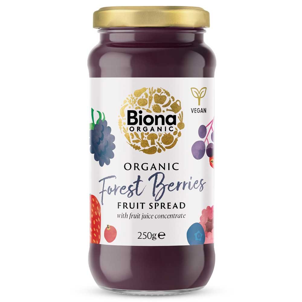 Organic Forest Fruit Spread Biona 250g