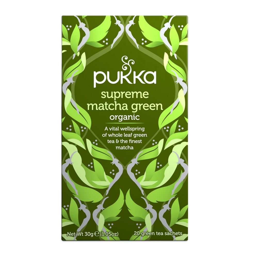 Organic Supreme Matcha Green Pukka 40bgs