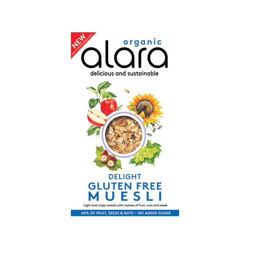 Organic Gluten-free Delight Muesli Alara 250g Organic Gluten-free Delight Muesli Alara 250g