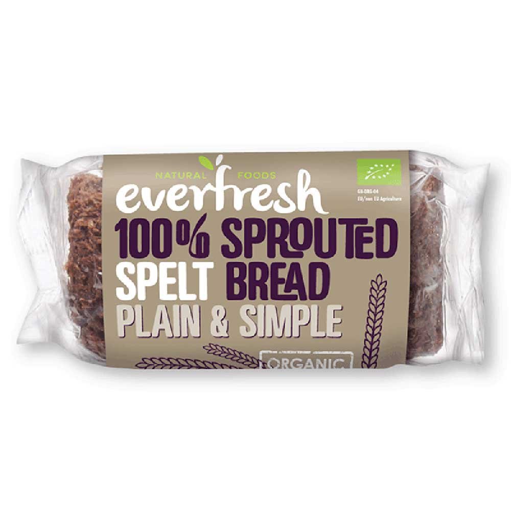 Organic Sprouted Spelt Bread Everfresh 400g
