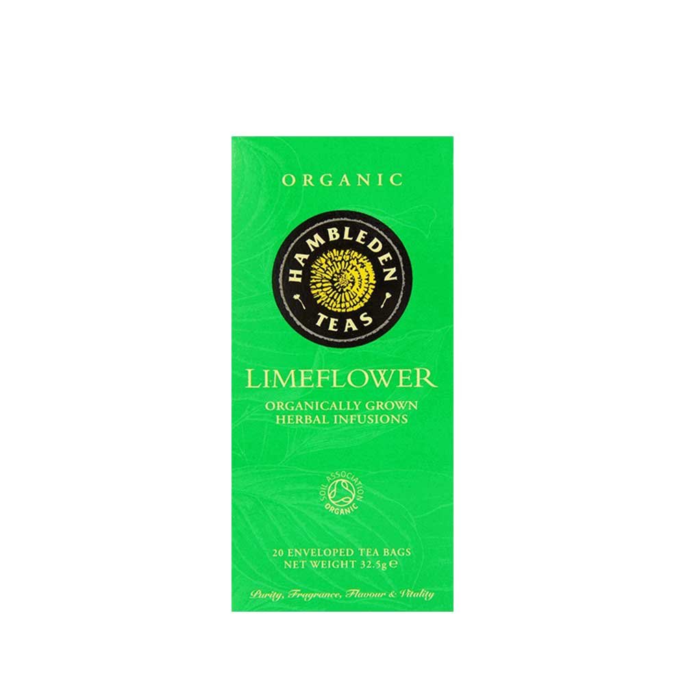Organic Limeflower Tea Bags Hambleden 20bgs Organic Limeflower Tea Bags Hambleden 20bgs