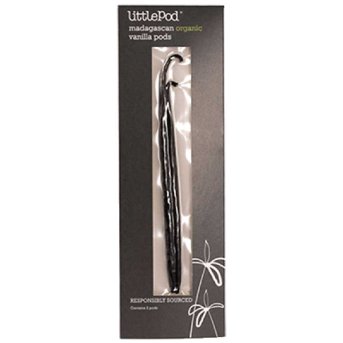 Organic Madagascan Vanilla Pods LittlePod 2pack Organic Madagascan Vanilla Pods LittlePod 2pack