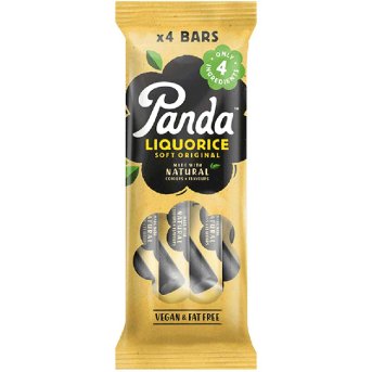 Liquorice Bar - 4 pack Panda 4x32g Liquorice Bar - 4 pack Panda 4x32g