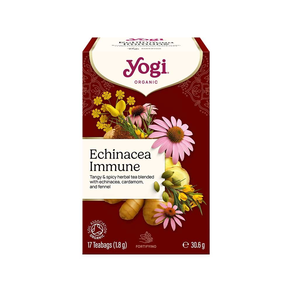 Organic Echinacea Immune Tea Yogi 6x17bags