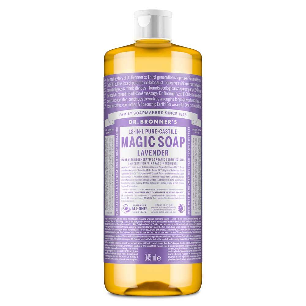 Organic Lavender Liquid Soap - single Dr. Bronner 1x946ml