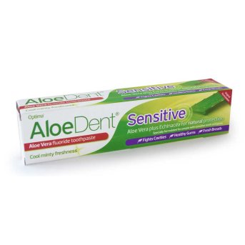 Fluoride Sensitive Toothpaste Aloe Dent 100ml