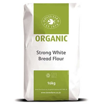 Organic Strong White Bread Flour (with Vitamin C) Doves Farm
