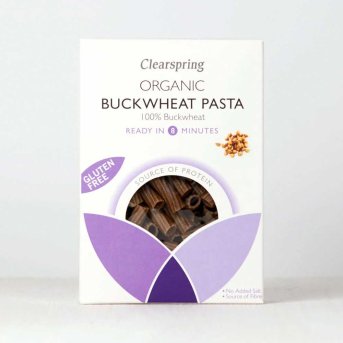 Organic Buckwheat Tortiglioni Clearspring 250g