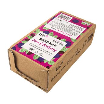 Plum & Mulberry Naked Soap Bar Bio-D 90g Plum & Mulberry Naked Soap Bar Bio-D 90g