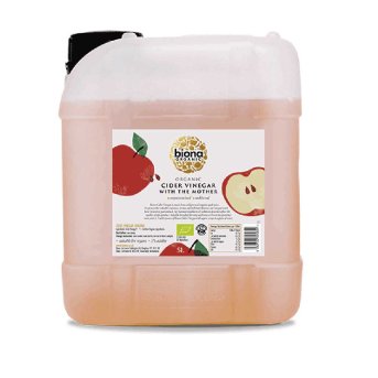 Organic Cider Vinegar - raw + the mother Biona 5l