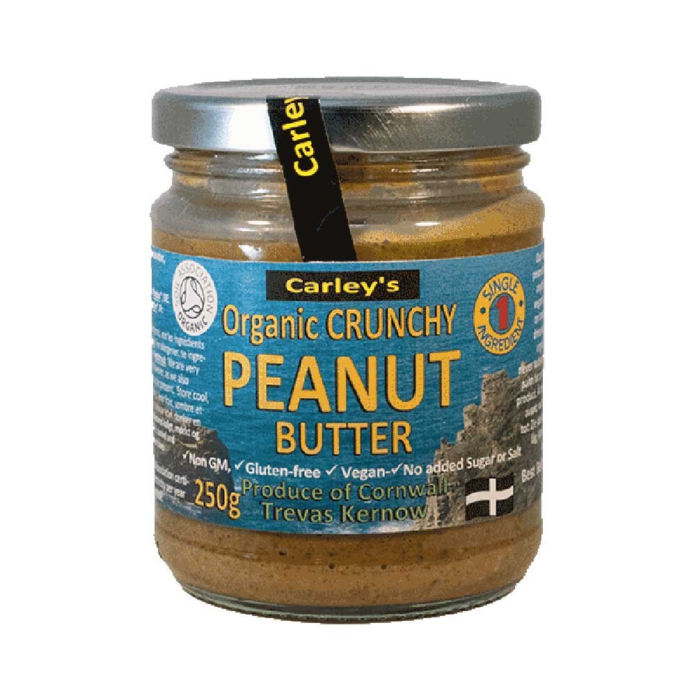Organic Crunchy Peanut Butter Carley's 250g Organic Crunchy Peanut Butter Carley's 250g