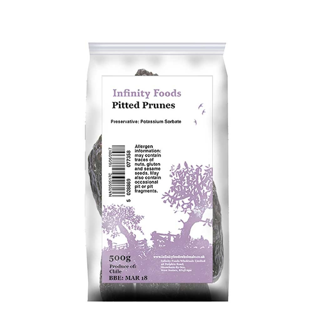 Prunes Pitted Infinity Foods 500g Prunes Pitted Infinity Foods 500g