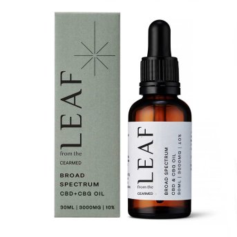 Broad Spectrum CBD & CBG Oil - 3000mg From the Leaf 1x30ml Broad Spectrum CBD & CBG Oil - 3000mg From the Leaf 1x30ml