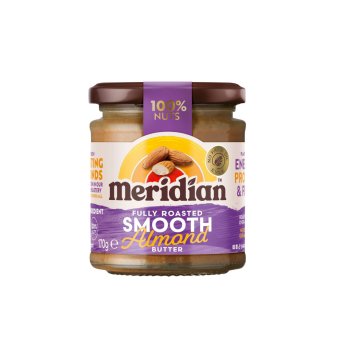 Smooth Almond Butter 100% Meridian 170g