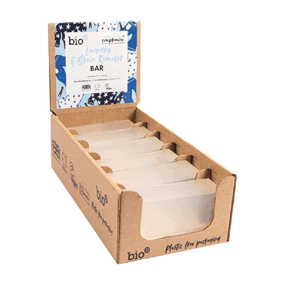 Laundry & Stain Remover Unwrapped Bar Bio-D 90g Laundry & Stain Remover Unwrapped Bar Bio-D 90g