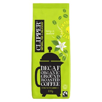 Organic Decaffeinated Coffee R&G Clipper 227g