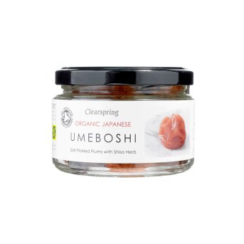 Organic Umeboshi Plums Clearspring 200g