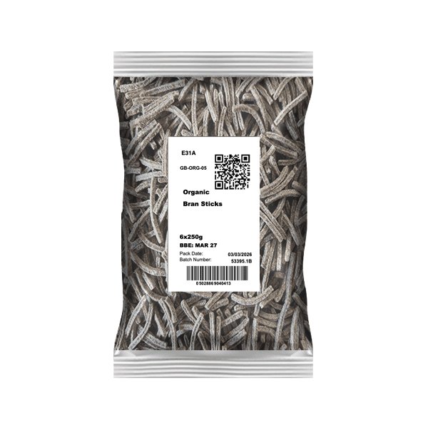 Organic Bran Sticks Infinity Bulk 2kg
