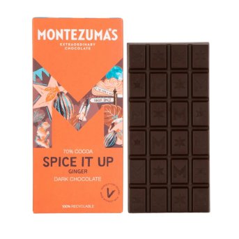 Spice It Up - Dark with Ginger Montezuma 12x90g
