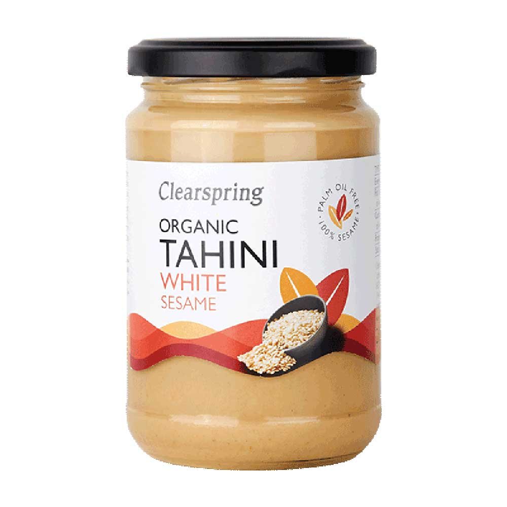 Organic Tahini White Sesame Clearspring 280g