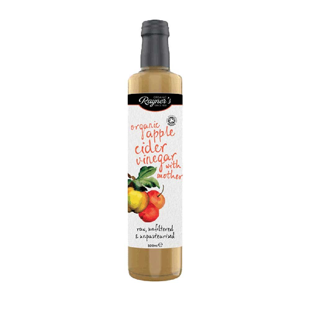 Organic Apple Cider Vinegar with the mother Rayners 500ml
