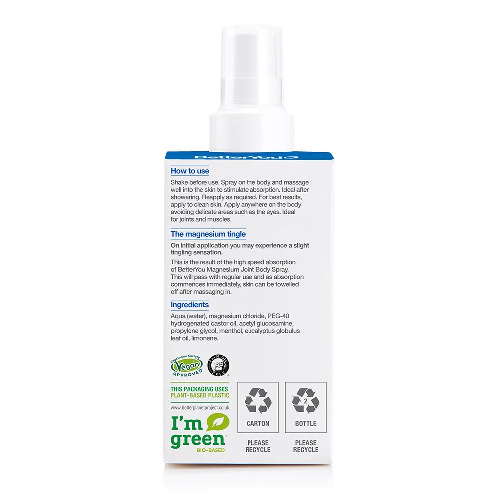Magnesium Joint Body Spray BetterYou 100ml