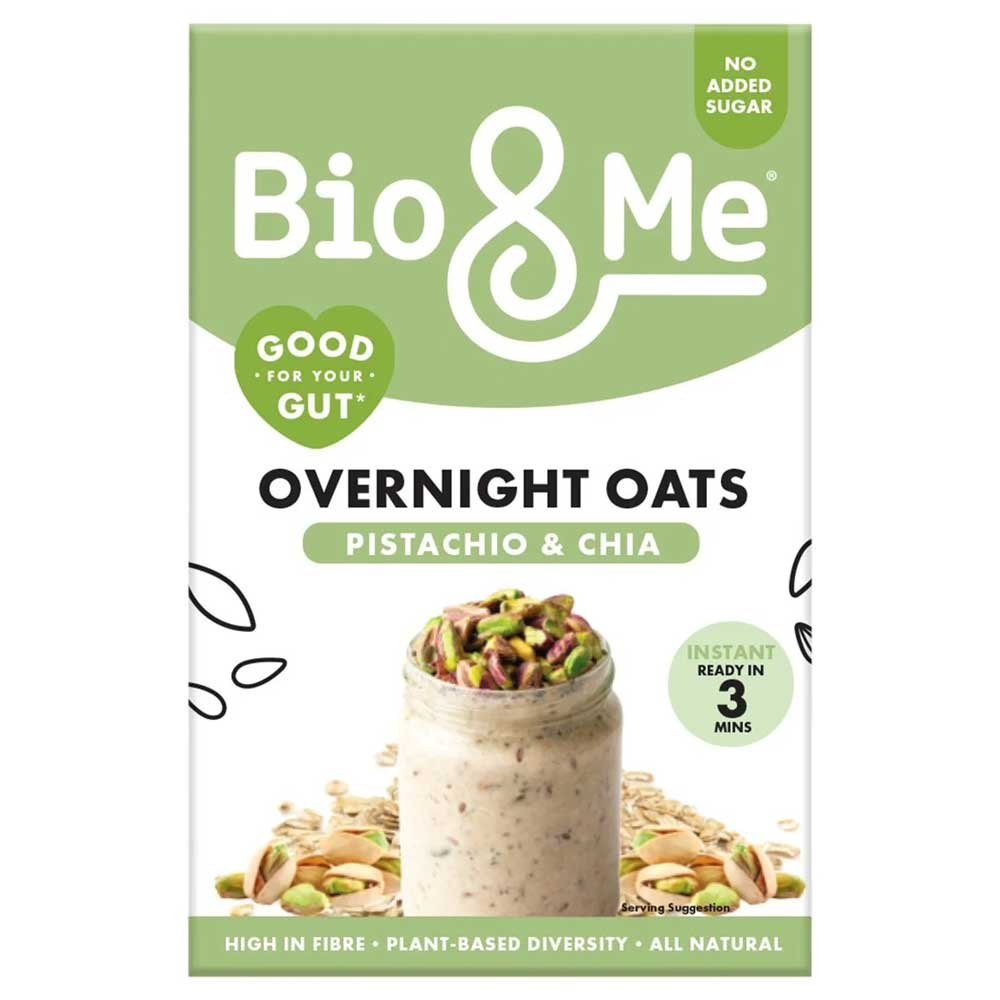 Pistachio & Chia Overnight Oats Bio & Me 5x350g Pistachio & Chia Overnight Oats Bio & Me 5x350g