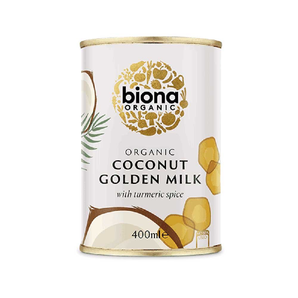 Organic Coconut Golden Milk Biona 400ml Organic Coconut Golden Milk Biona 400ml