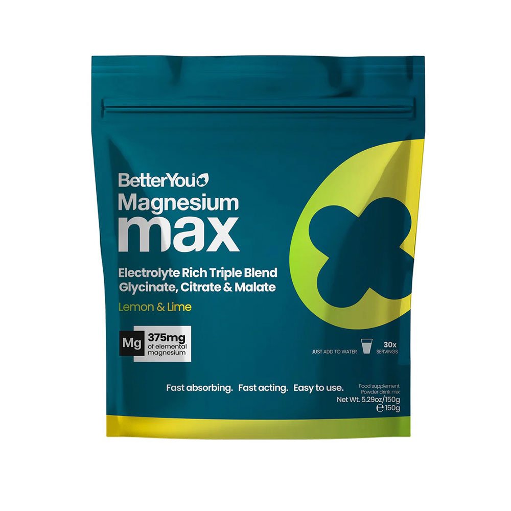 Magnesium Max Lemon & Lime - Powder BetterYou 6x135g