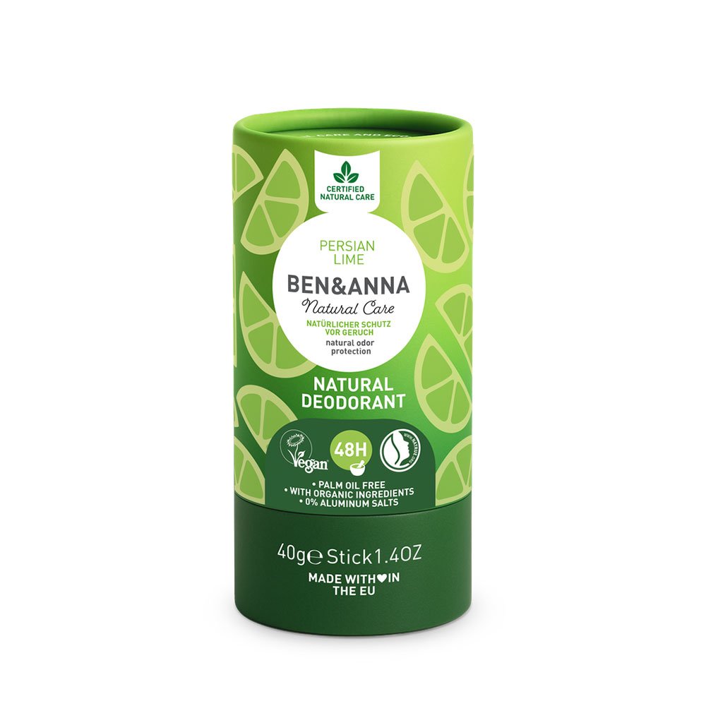 Persian Lime Deodorant - paper tube Ben & Anna 1x40g Persian Lime Deodorant - paper tube Ben & Anna 1x40g