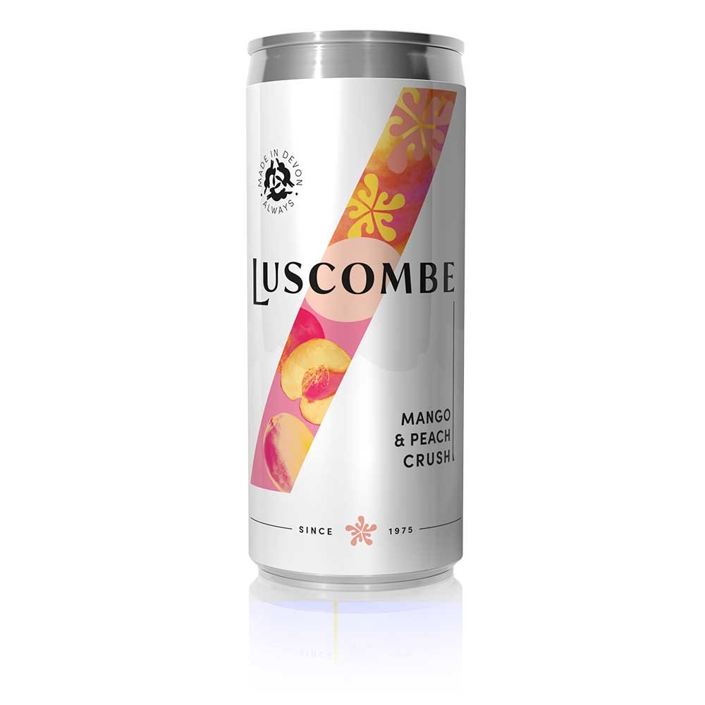 Organic Mango & Peach - can Luscombe 320ml