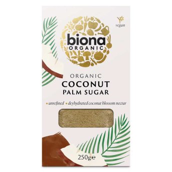Organic Coconut Palm Sugar - small Biona 250g Organic Coconut Palm Sugar - small Biona 250g