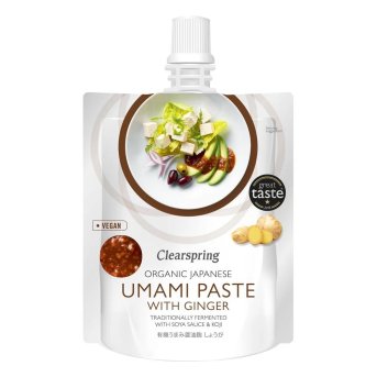 Organic Ginger Umami Paste Clearspring 6x150g