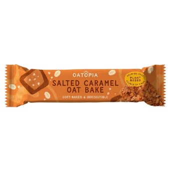 Salted Caramel Oat Bake Oatopia 15x60g Salted Caramel Oat Bake Oatopia 15x60g