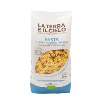 Organic White Fusilli La Terra e il Cielo 12x500g Organic White Fusilli La Terra e il Cielo 12x500g
