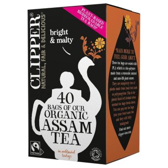 Organic Assam Tea Bags Clipper 6x40bags Organic Assam Tea Bags Clipper 6x40bags