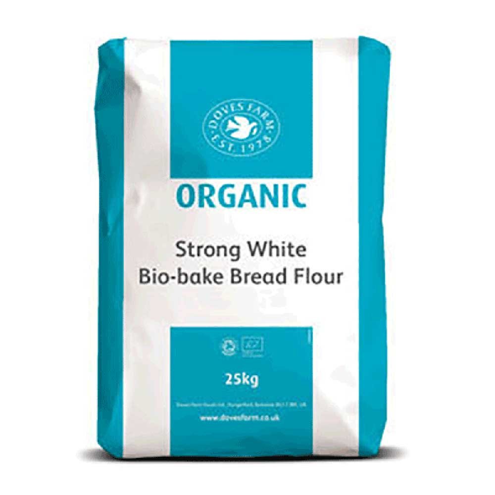 Organic Strong White Bread Flour (with Vitamin C) Doves Farm