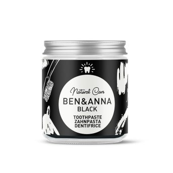 Organic Black Natural Toothpaste - with activated charcoal B