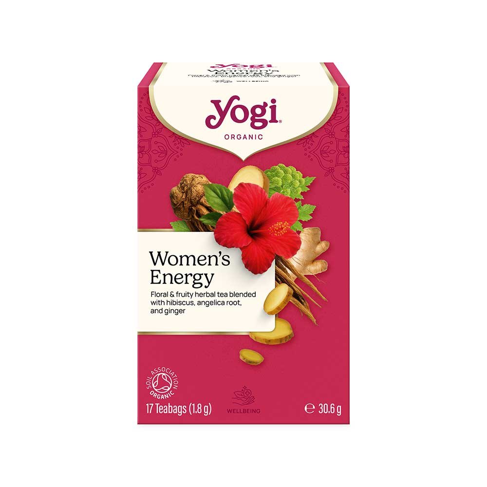 Organic Women's Energy Tea Yogi 6x17bags